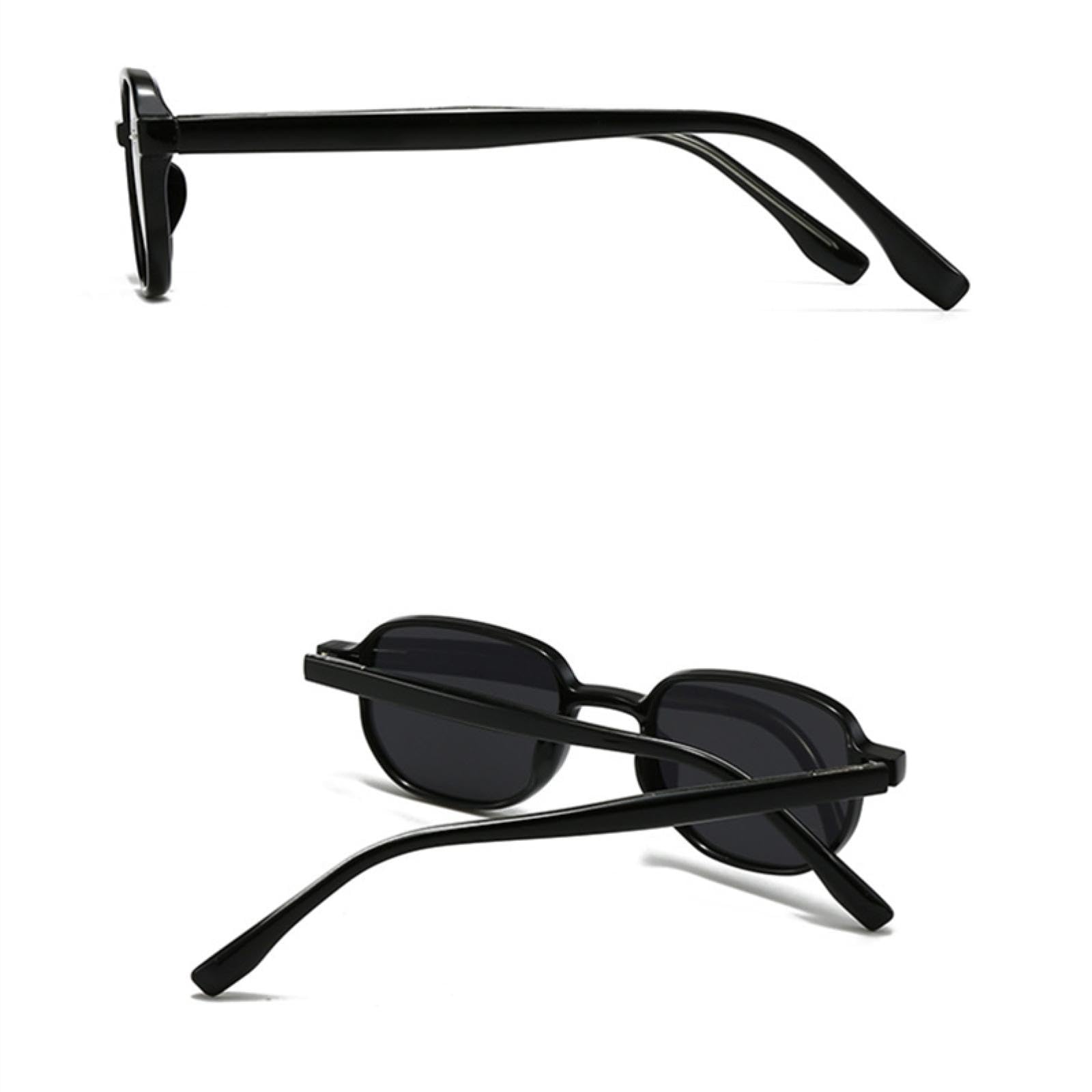 Gafas de sol de lujo con remaches retro para mujer y hombre, moda UV400