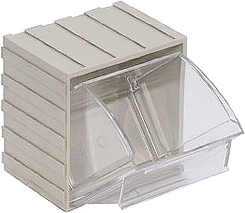 Quantum Storage Clear Tip Out Storage Bins 2.875in. x 3