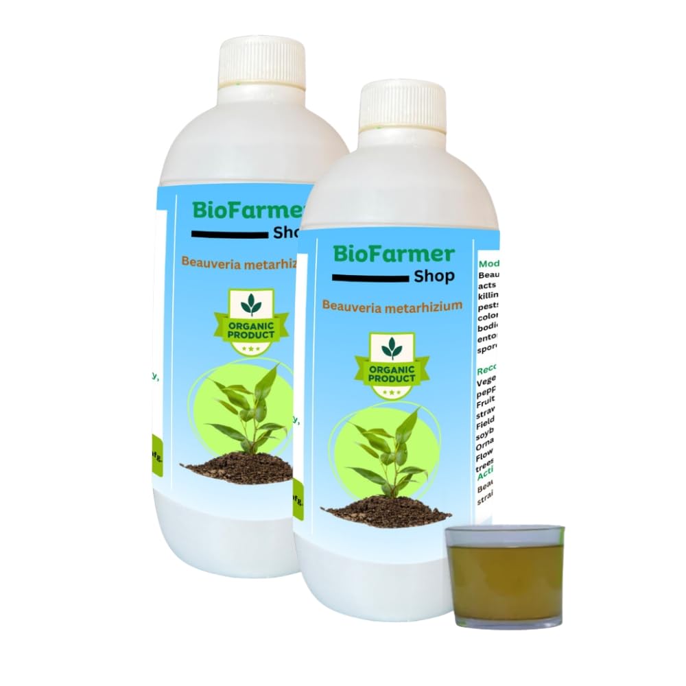 Beauveria bassiana and metarhizium anisophliae mixing - 1 Litre Liquid for Plants - A Gardens Guardian - (2 x 10^8 Spores/ml) Indoor and Outdoor Use (PACK OF 2) (B0D3KSCMK9) Amazon Price History, Amazon Price Tracker