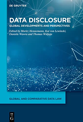 Data Disclosure: Global Developments and Perspectives: 2 (Issn, 2) view 2