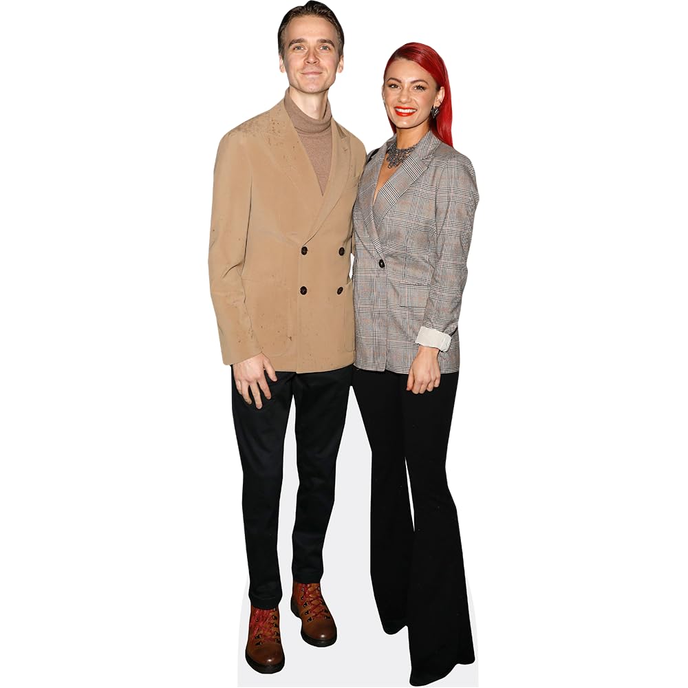 Celebrity Cutouts Lifelike Joe Sugg And Dianne Buswell (Duo 3) Mini Celebrity Cutout