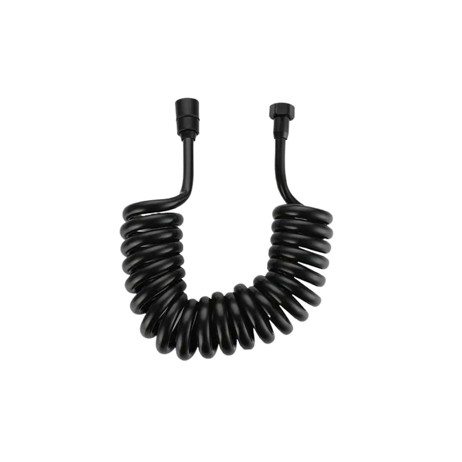 4 juegos de manguera de ducha de resorte estilo línea telefónica de 1,5/2/3 metros Flexible antienvoltura para Duchas de Mano(2 meter)