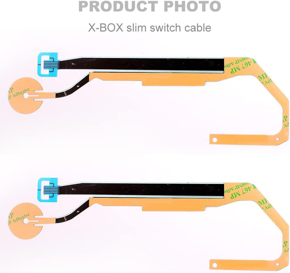 Console Switch Ribbon Cable Power Eject Button Touch Sensor Ribbon Connector Flex Cable Cord Compatible with XB 360 Slim Console Switch Ribbon Cable for XB 360 Slim