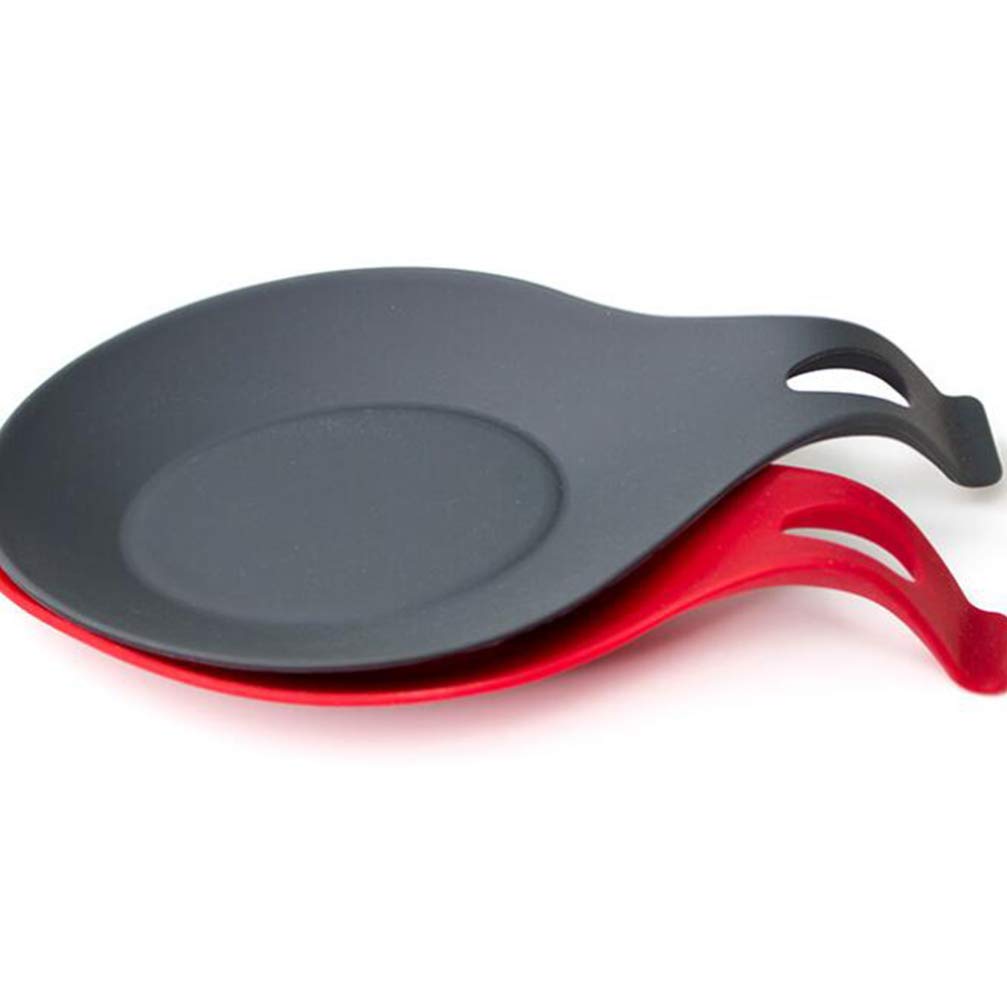 2pcs Spoon Rest Spoon Mat Utensils Storage Rack Utensils Holders