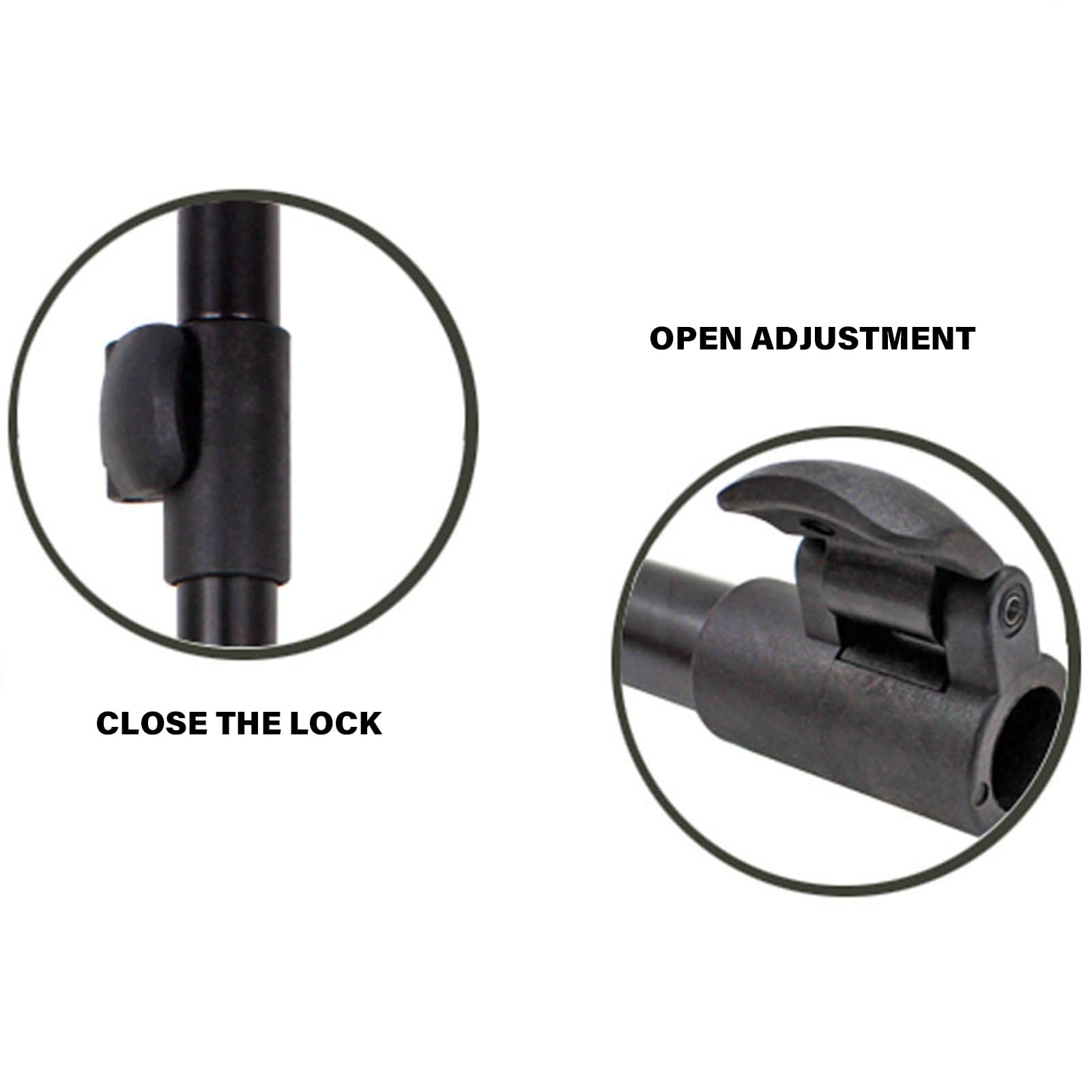 Canne A Peche Carpe Supports De Canne à Pêche En Inox - Réglables Pour Rail 18-26 Mm, Pour Bateau Pole Position