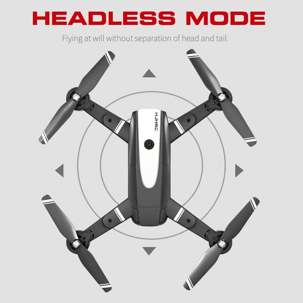 Dron dla dzieci z kamerą 4K HD FPV Zabawki zdalnie sterowane Prezenty dla chłopców Dziewczęta Z funkcją utrzymywania wysokości, trybem bezgłowym, regulacją prędkości trzeciego bieg