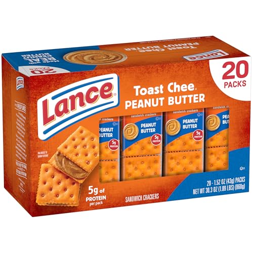 Save 38% on Lance ToastChee Peanut Butter Sandwich Crackers
