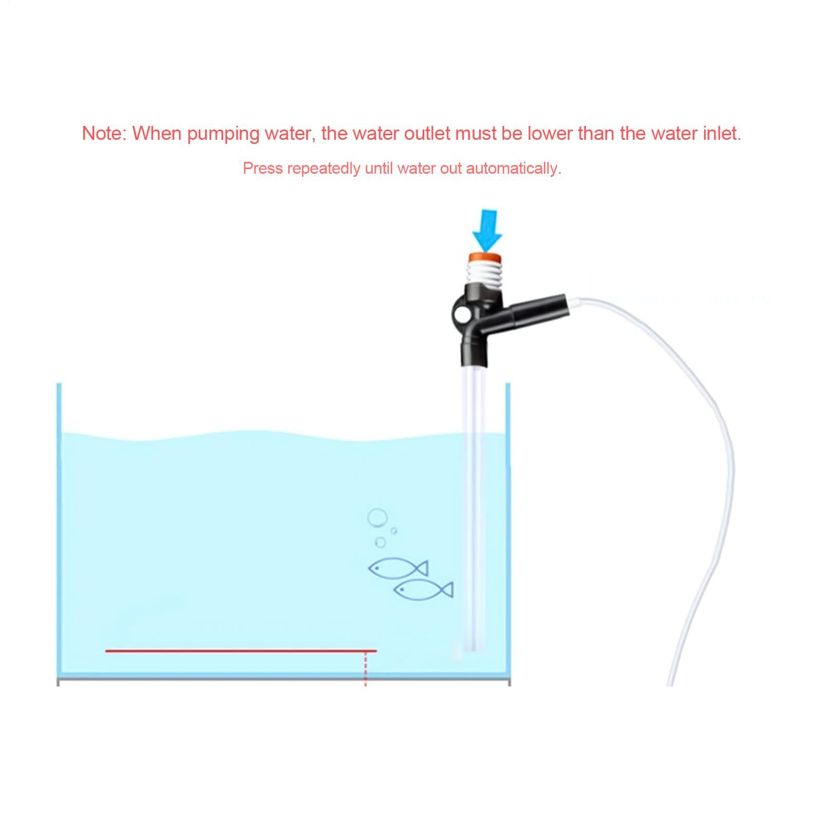 Gravel Vacuum For Aquarium, Fish Tank Cleaner, Aquarium Gravel Cleaner, Gravel Vacuum, Aquarium Water Changer Fish Tank Gravel Cleaner Fish Tank Cleaner For Fish Tank Cleaning Gravel And Sand