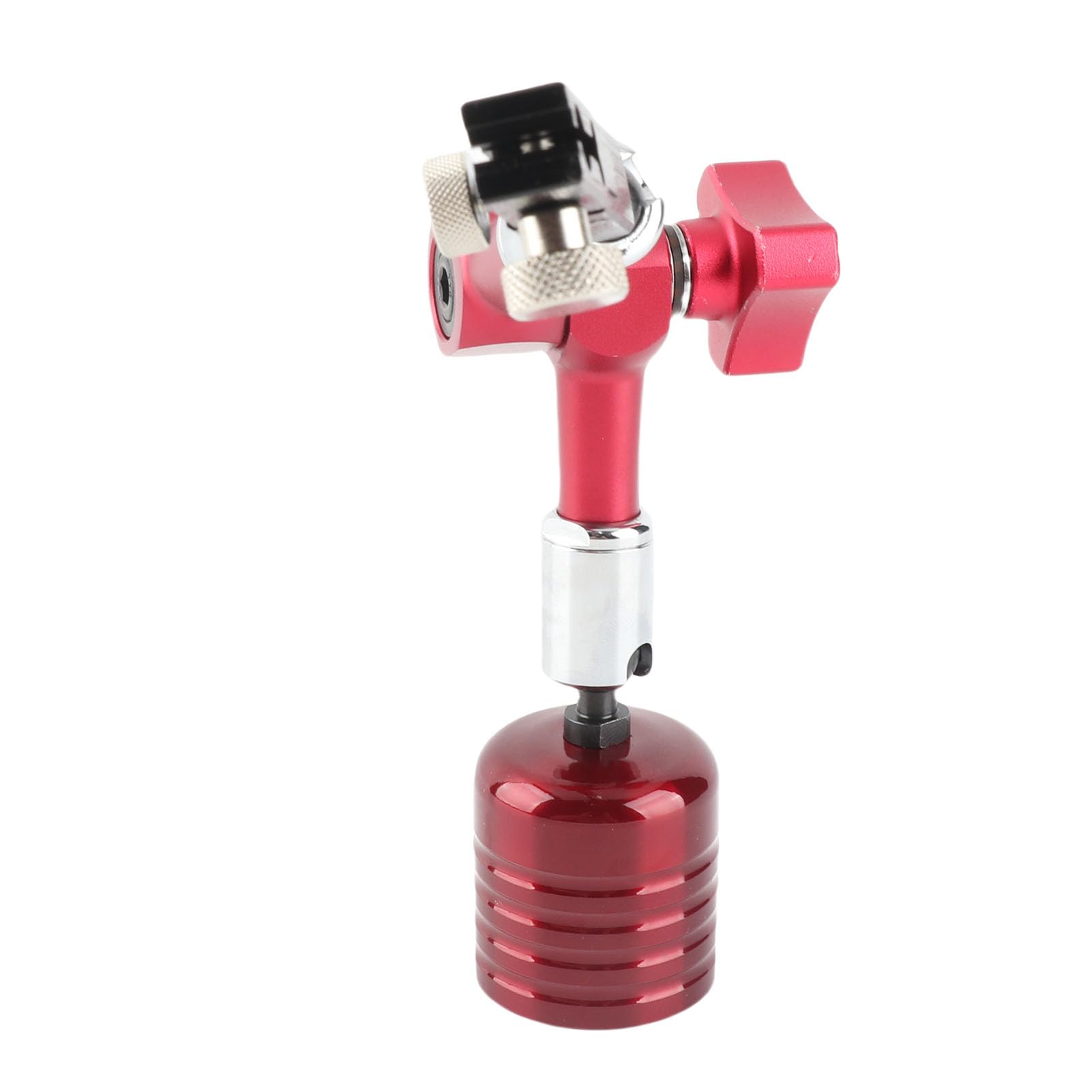 Brrnoo Soporte de Indicador de Cuadrante Ajustable con Base Magn tica de 50 kg Abrazadera de Ajuste Fino y Estructura de Acero Inoxidable para Talleres de Mecanizado y Control Dimensiona