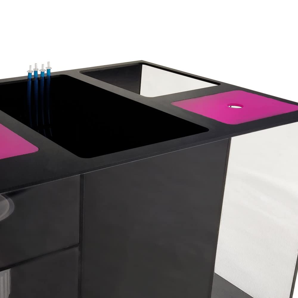 Dupla Marin Ocean Sump 200 I - Sistema de filtración de 5 cámaras (fácil instalación, cámara de Skimmer Regulable con Nivel de Agua, Dimensiones: 49,3 x 35 x 40 cm)