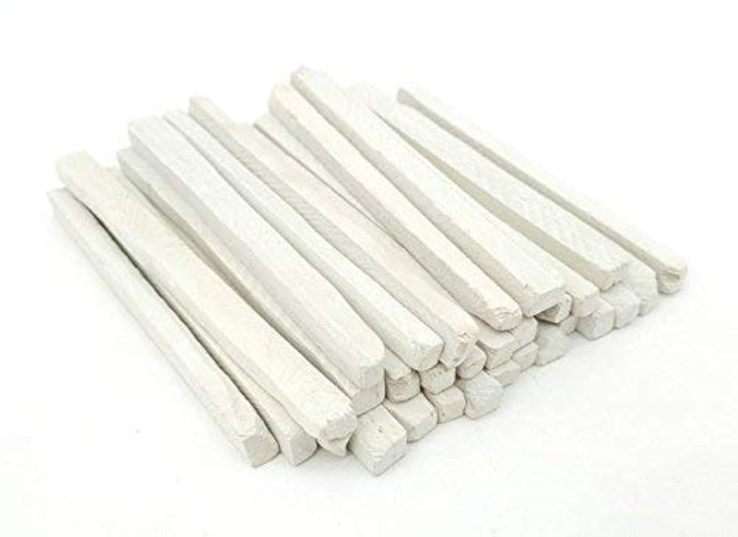 Export Quality Natural Slate Pencil White Natural Lime Stone/Edible Naural Lime Slate pencils (Pack Of 50 Pieces)