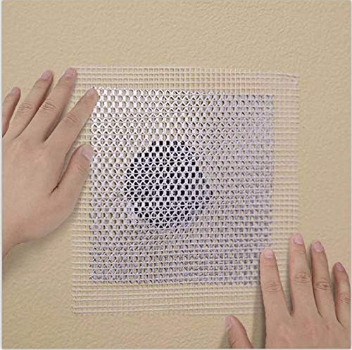 Drywall Repair Patch, 6 Inch 5 Pack Drywall Repair Kit Self Adhesive Fiberglass,Aluminum Wall Repair Patch Self Adhesive Screen Patch Repair for Drywall Plasterboard(4 Inch,5 pack) (6 inch)