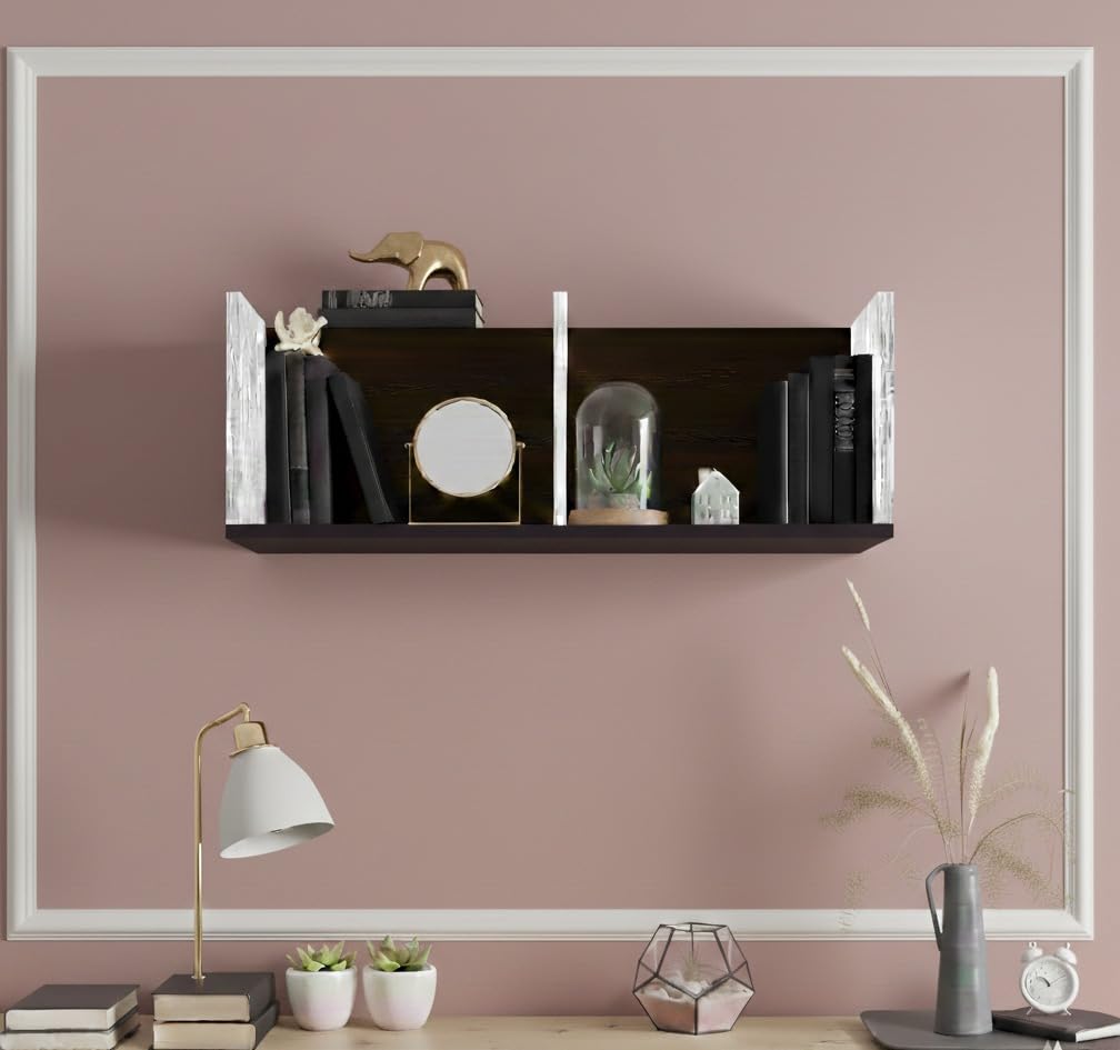 Ankit Crafts Wooden Corner Stand for Bedroom Decor Wenge White-picture-25