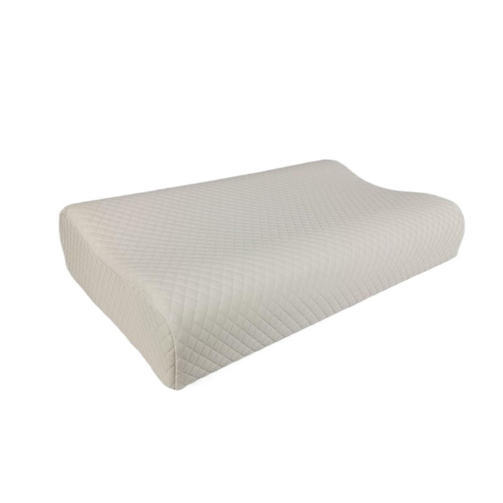 Almohada De Espuma Con Memoria Almohada de espuma viscoelástica 14 cm de alto Contorno de espuma viscoelástica Almohada ortopédica Cuello Soporte for vértebras cervicales Cuidado del cuello Ropa de ca