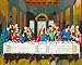 ABLERTRADE 500 Pezzo Puzzle L'ultima Cena/Cena Immagini Religione Pittura Cristiana Puzzle Di Legno Arte Cristiana