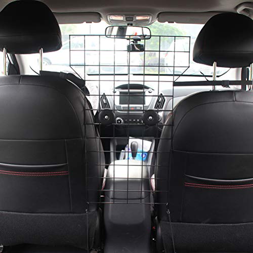 KOOLTAIL Dog Car Barrier Front Seat Pet Vehicle Barriers Adjustable