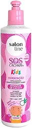 Salon Line, Ativador de Cachos, SOS Cachos Kids, Definição, Super-Hidratação, Reduz Volume e Controla Frizz, Vegana - Cabelos Ondulados, Cacheados e Crespos, 300 ml