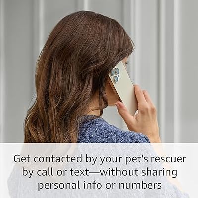 Ring Pet Tag | Easy-to-use tag with QR code | Real-time scan alerts | Shareable Pet Profile | No subscription or fees