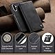 KZB Handyhülle für Samsung Galaxy A26 5G Hülle Premium Leder Klappbar Tasche Flip Case Magnet Kartenfach Standfunktion Klapphülle Schutzhülle für Samsung Galaxy A26 - Schwarz
