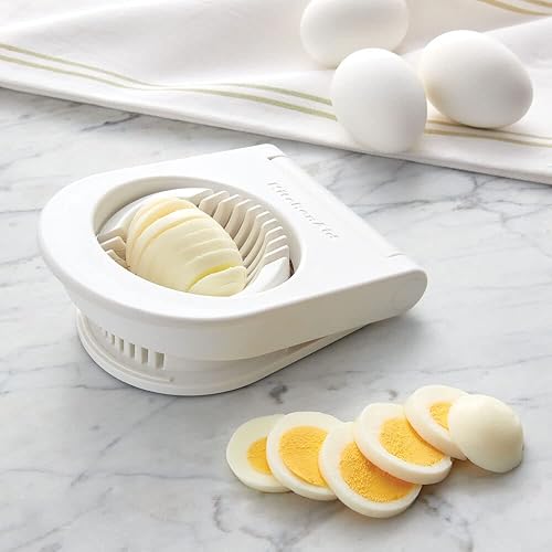 Vista 6 de KitchenAid Classic Egg Slicer with Stainless Steel Wires, 9 Inch, White