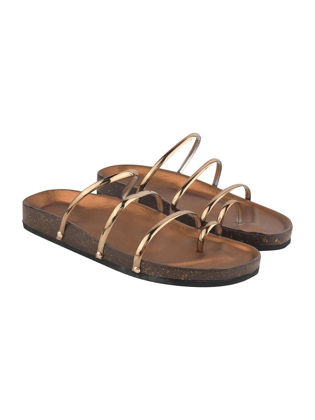 tryme Stylish Women's Flats Sandals Soft Cushion Slip-On Lightweight Everyday Comfort Wear-picture-43
