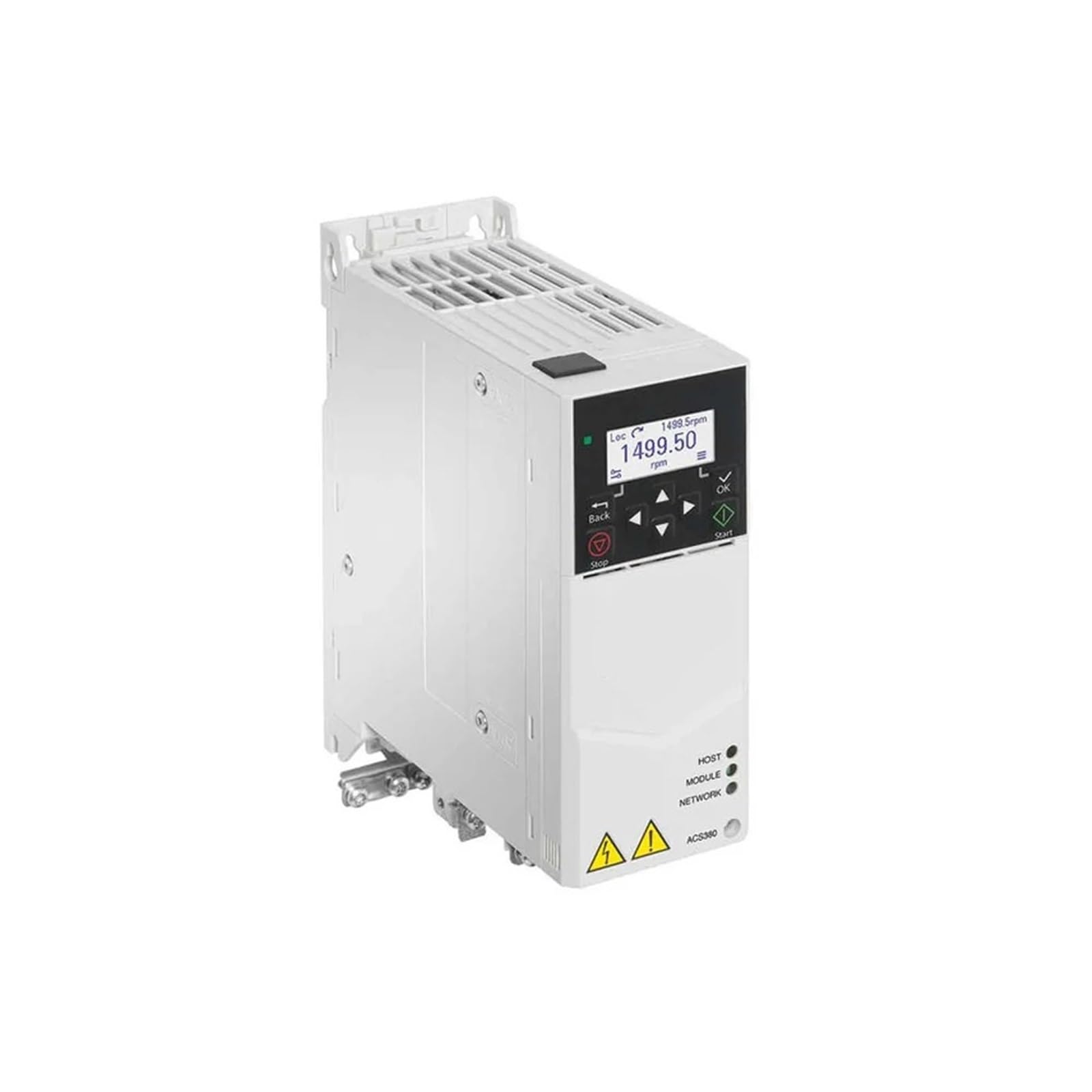 VDOQTLJT 380V-480V ACS380-040C-01A8-4+K492 AC Frequency Inverter 3 Phase 550w 1.8A Converter with Contoller