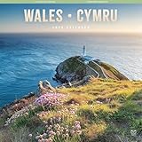 Carousel Worldwide, Wales 2026 Square Wall Calendar