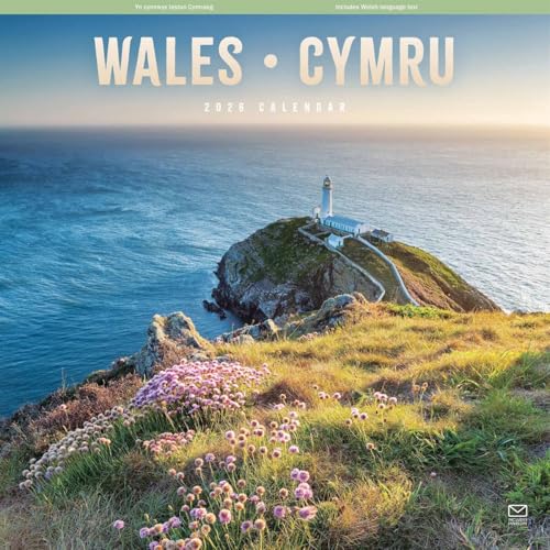 Carousel Worldwide, Wales 2026 Square Wall Calendar