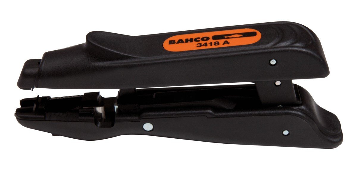 PELACABLES AUTOM. 0,5-6 MM, Black