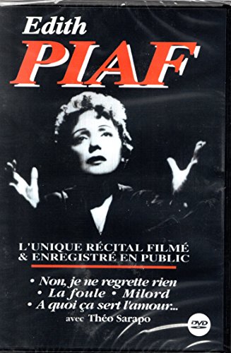 Edith Piaf-L'Unique récital filmé & enregistré en Public DVD