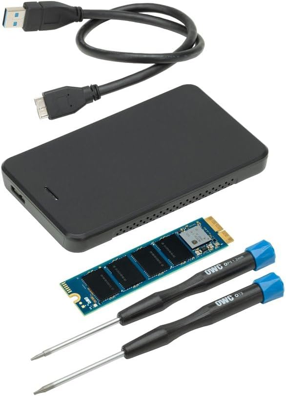 OWC 2.0TB Aura N2 NVMe SSD Upgrade Kit w/ 1TB Express USB 3.0 Compatible with MacBook Pro w/Retina Display (Late 2013 - Mid 2015) and MacBook Air (Mid 2013 -Mid 2017)