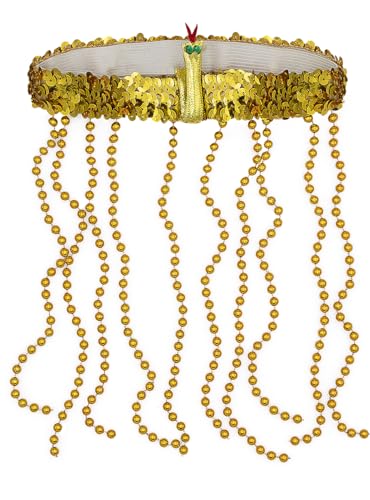 Funidelia | Corona de Cleopatra para mujer Egipto, Faraón, Reina del Nilo, Países - Accesorios para adultos, accesorio para disfraz - Dorado