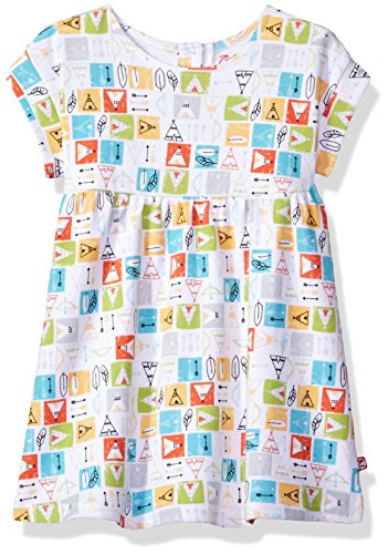 Zutano Baby Girls' Garden Dress, Teepee, 24M (18-24 Months)