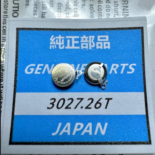 SONXIAVIVO 3027.26T Battery,Replacement for Seiko Kinetic Watch Line - Model 3027.26T MT516F V114,V110,V115,V116,V117