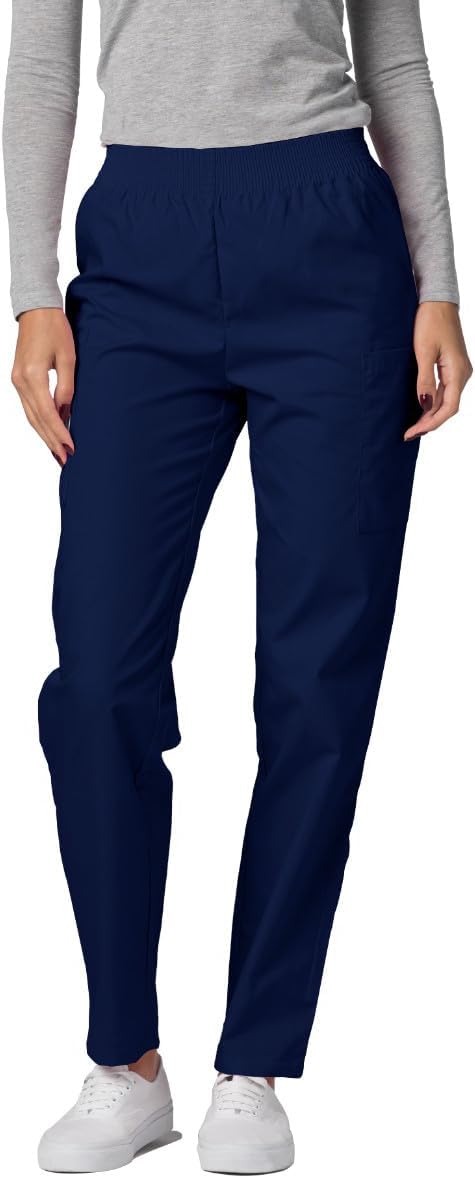 Adar Universal Scrubs for Women - Tapered Utility Cargo Scrub Pants