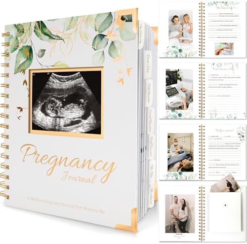 Pregnancy Journal for First Time Moms Gifts - 90 Pages Hardcover ...