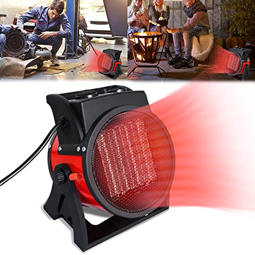 LZQ Chauffage soufflant céramique 2000W, Radiateur électrique PTC Chauffage d'appoint,avec...