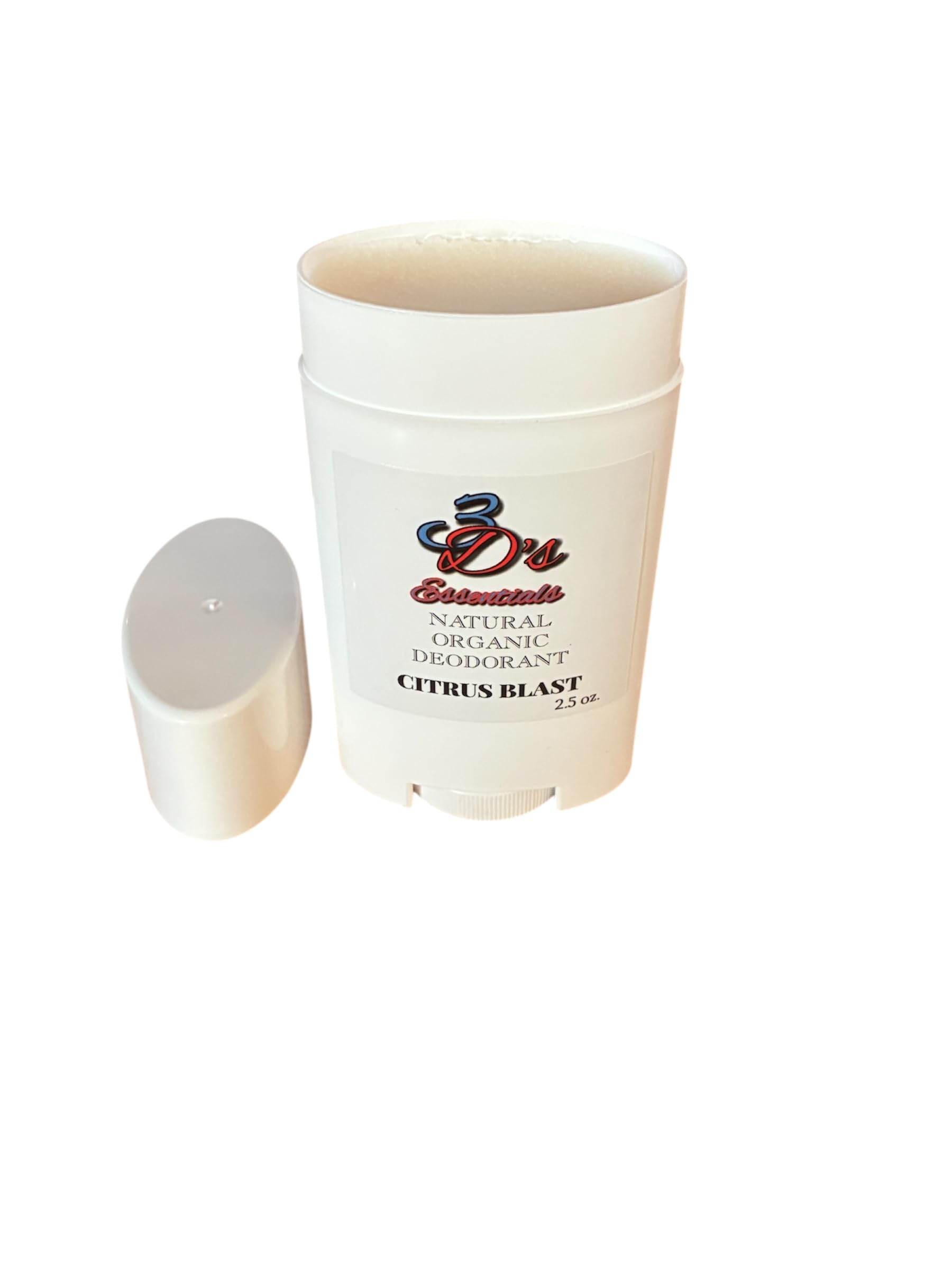 3D's Essentials Natural Organic Deodorant (2.5 oz, Citrus)