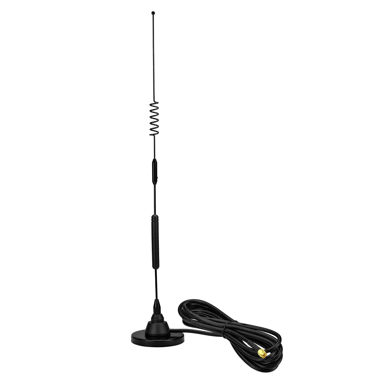 Eightwood 10dBi 4G LTE Antenna Omni SMA Male Antenna with Magnetic Base Extension Cable 9.8ft for 4G Router Wireless Home Phone Modem Outdoor Cellular Trail Camera