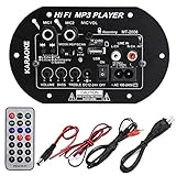 120W Car Subwoofer High Power HiFi Bass Bluetooth Amplifier Board Support FLAC APE WAV WMA MP3 Decoding DC 12V/ 24V/ AC100V-240V