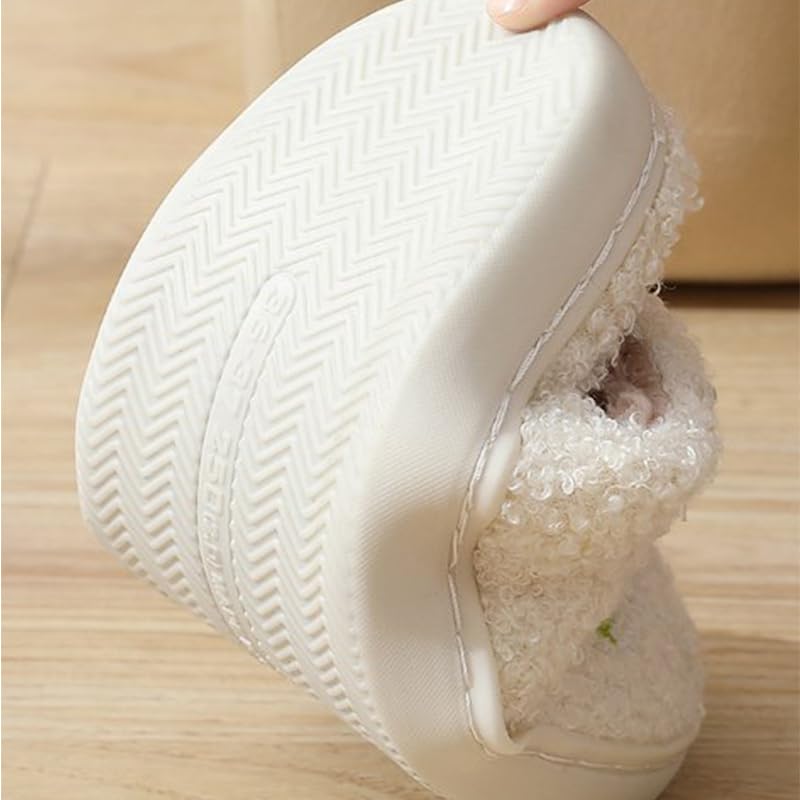 Snugeasy Meet Me At Midnight Slippers for Womens Mens Fuzzy Warm Soft Comfort Cute House Slippers Indoor Outdoor Winter Slippers, Pink, 5.5-6 Women/4.5-5 Men3