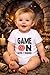 Brain Juice Tees Game On Level 1 Human Baby Onesie | Funny Fantasy RPG Toddler Bodysuit | Geeky Gift for Baby (White, 12 Month)