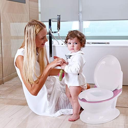 Pote Plus - My First WC Potty (Pink) - Mother & Baby Award Winner 2021 - Gold for Best Potty Training Product