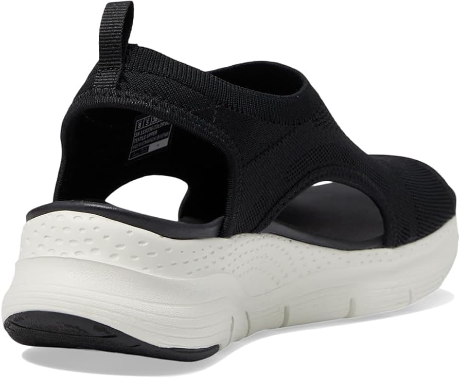 Skechers Women's Arch Fit - City Catch Womens Knit Slip-On Sandals - Image 3