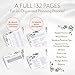 Your Perfect Day Wedding Planner Book and Organizer - Wedding Planner Book - Bridal Planning Binder with Countdown Calendar - Bride Gifts - (FLORAL)
