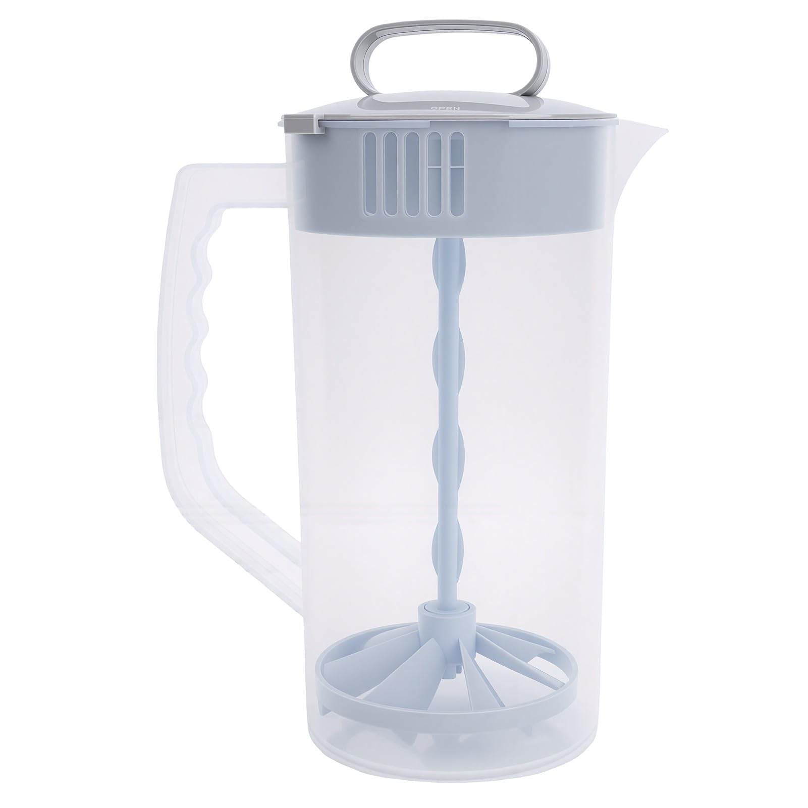 Jarra para mezclar licuadora manual de 67 oz boca ancha facil de limpiar