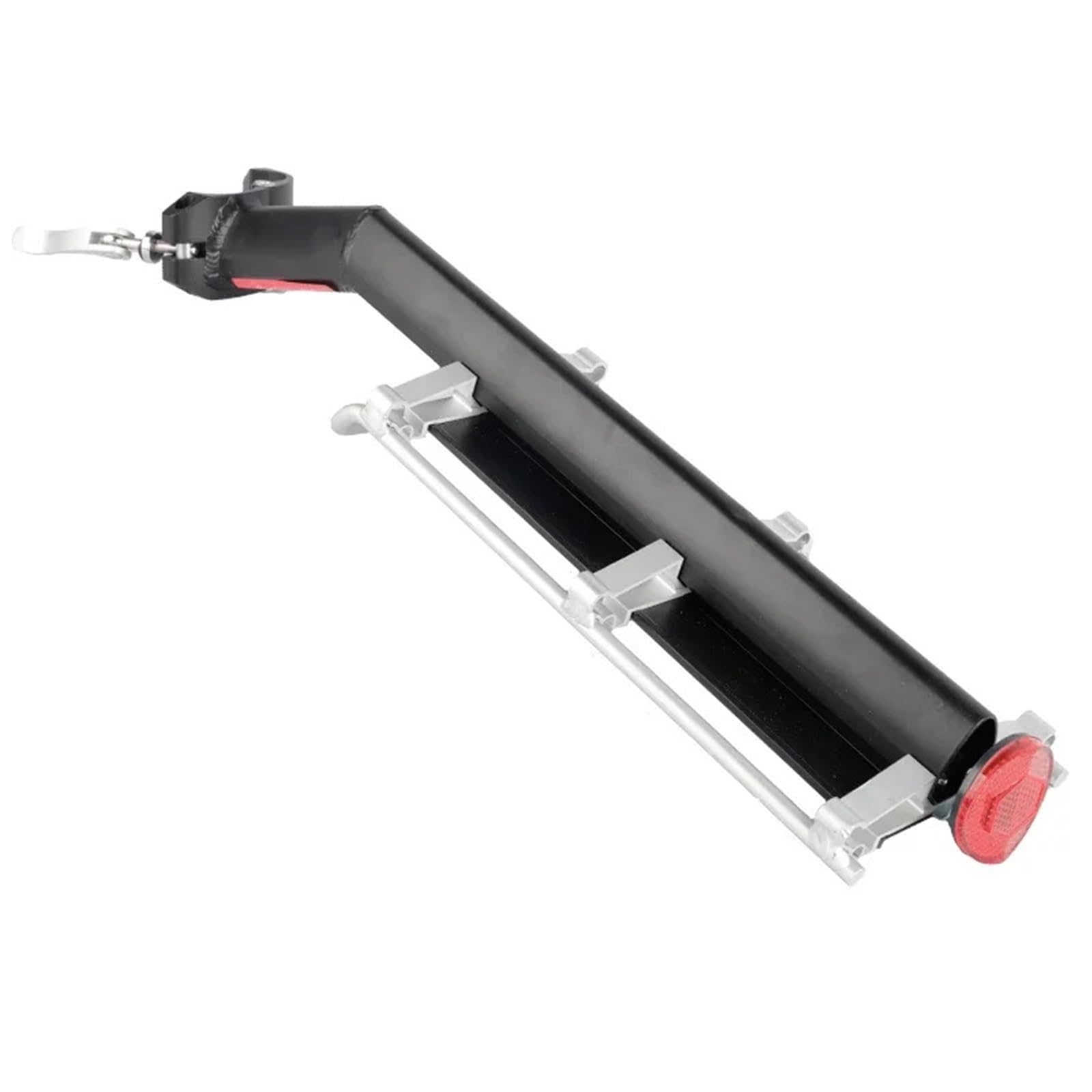 Tylny bagażnik rowerowy, Przedni uchwyt rowerowy Stop aluminium 9kg 12x37cm Czarny