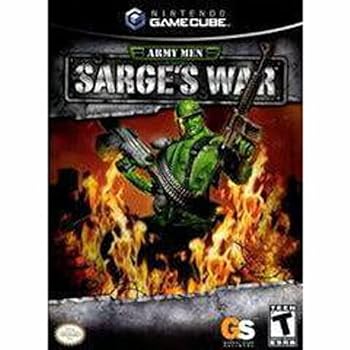 Video Game Army Men Sarges War - Gamecube Book