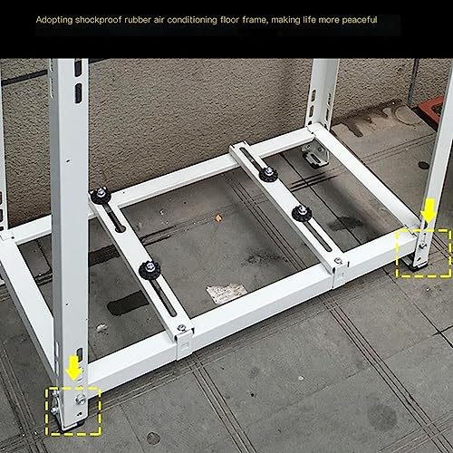 Wspornik klimatyzatora Wspornik skraplacza Bez wiertarki Uchwyt podtrzymujący klimatyzator Wspornik nośny 204 kg Nośność dla systemów pomp ciepła Mini Split Air Conditioner. Łatwy w instalacji