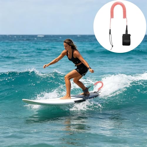 Corde de sécurité pour planche de surf haute résistance et rétractable M - 6